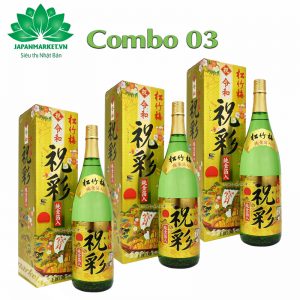 Rượu Sake vảy vàng Takara Shozu 1.8 lít Nhật Bản