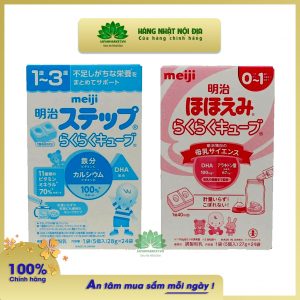 Sữa Meiji 24 Thanh 648g Nội Địa Nhật